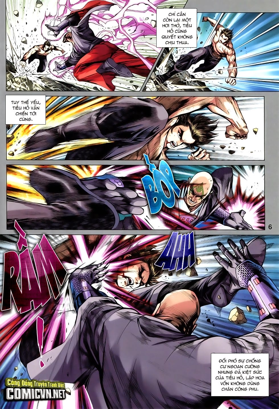 Truyện Tranh Tân Tác Long Hổ Môn trang 4