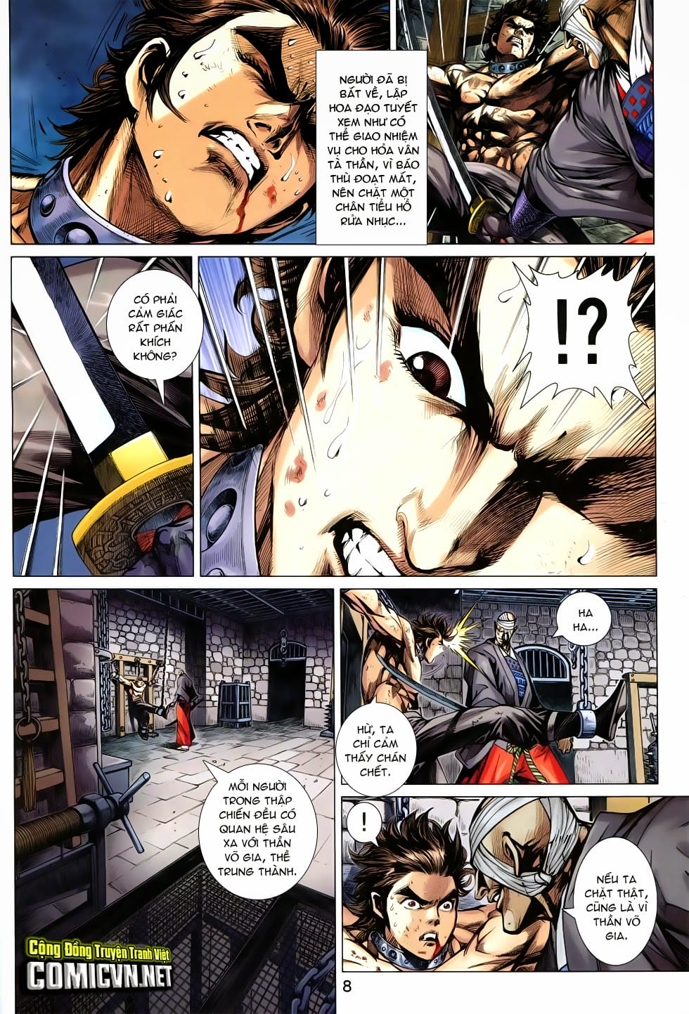 Truyện Tranh Tân Tác Long Hổ Môn trang 4