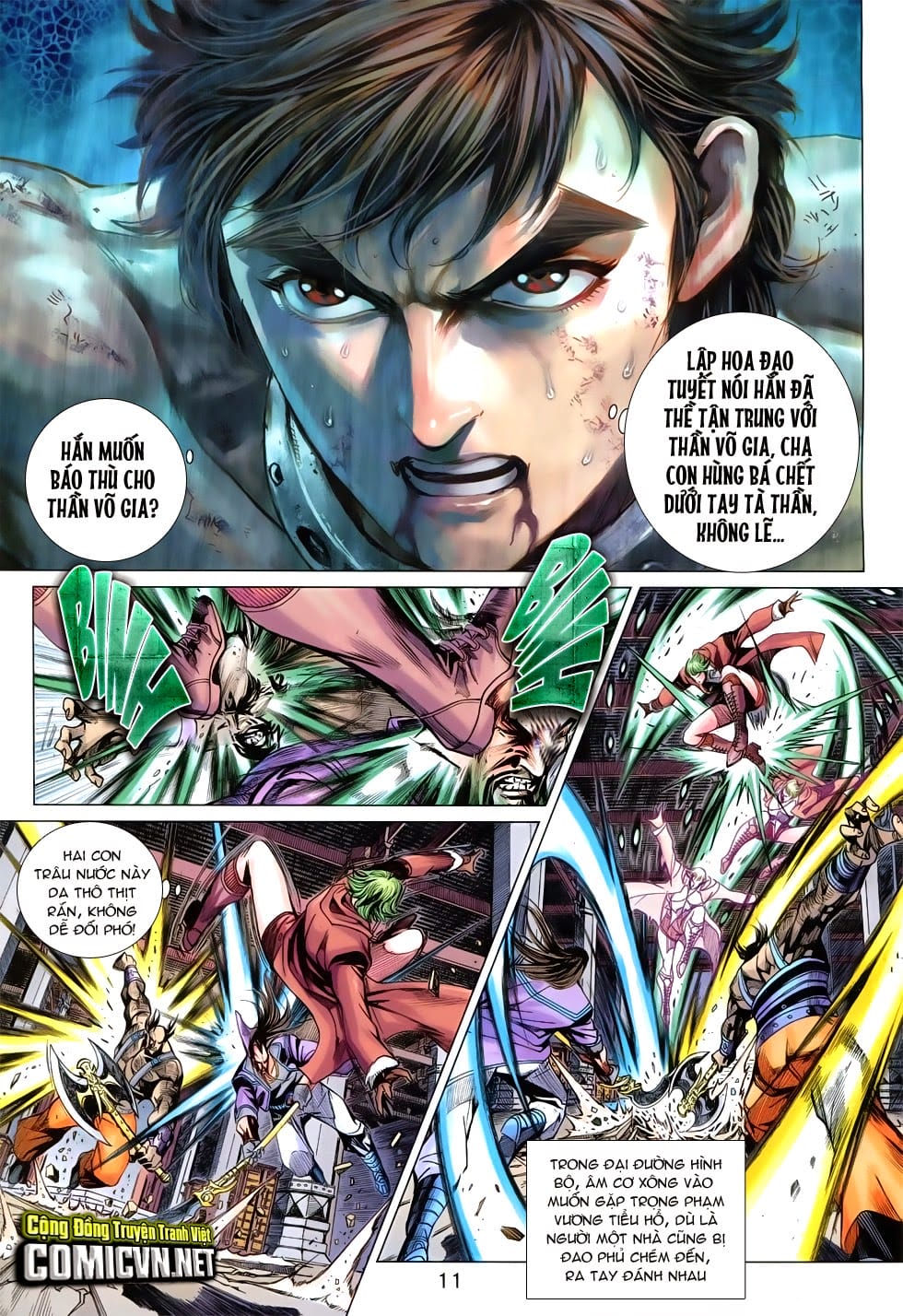 Truyện Tranh Tân Tác Long Hổ Môn trang 4