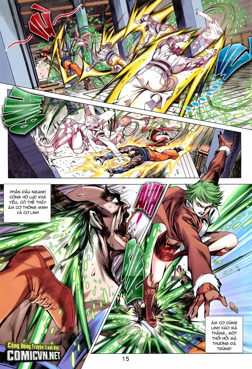 Truyện Tranh Tân Tác Long Hổ Môn trang 4