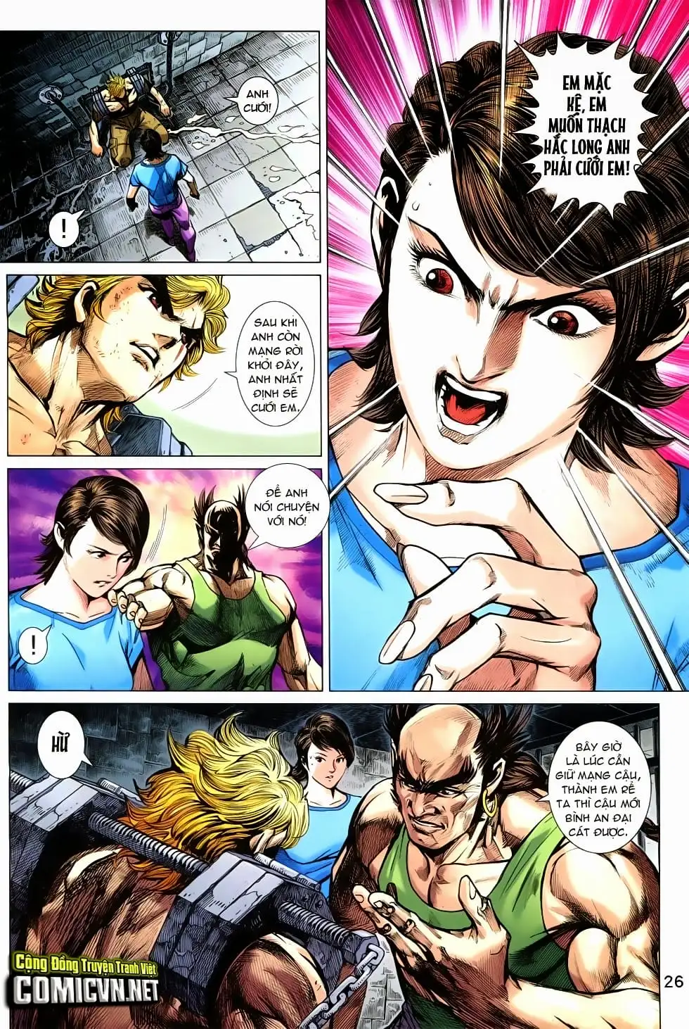 Truyện Tranh Tân Tác Long Hổ Môn trang 4