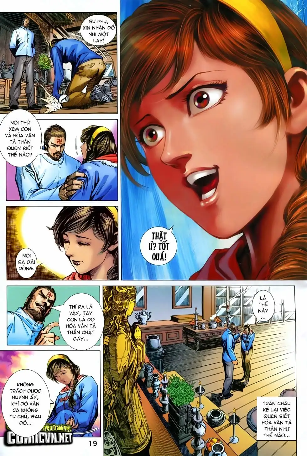 Truyện Tranh Tân Tác Long Hổ Môn trang 4