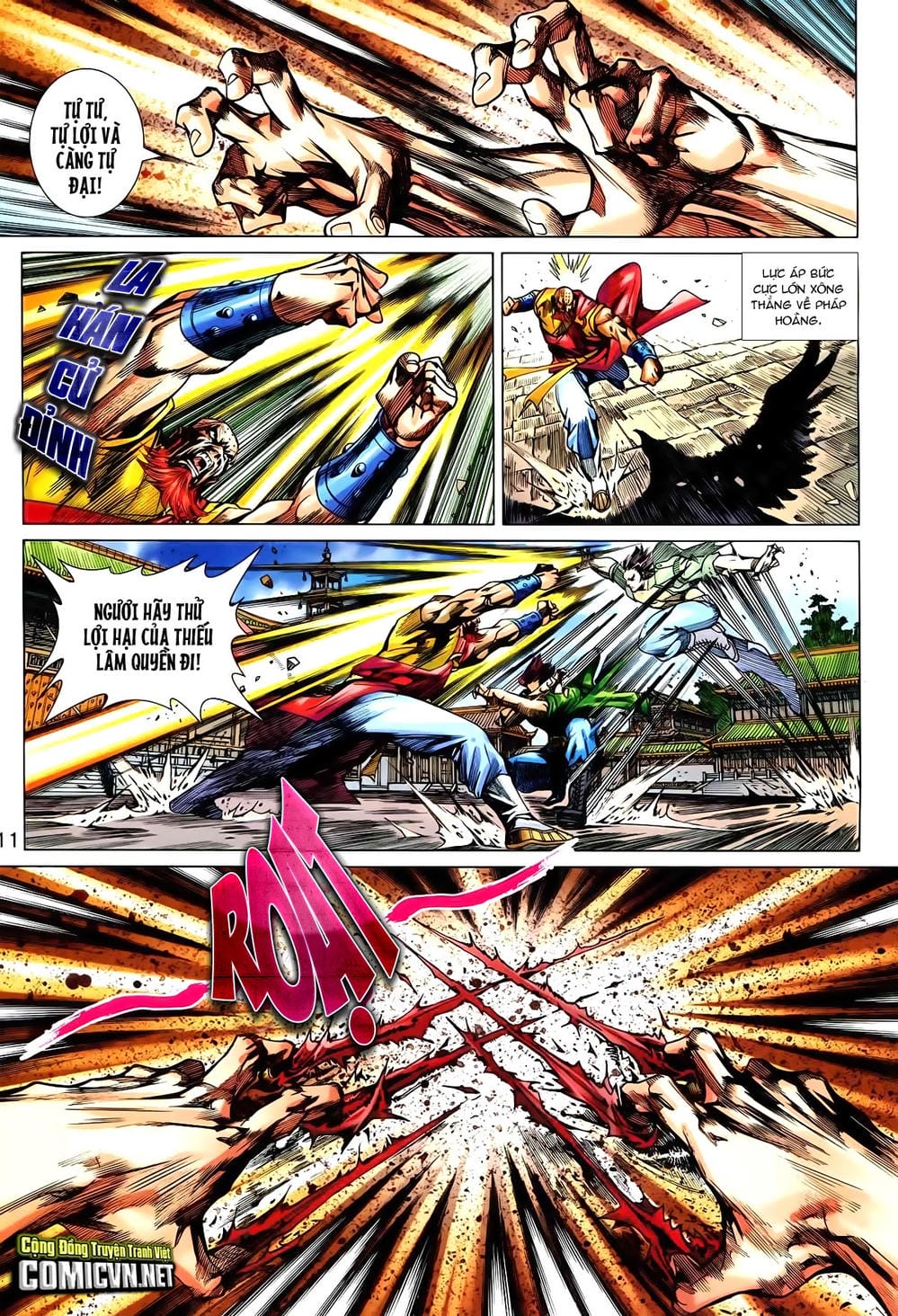 Truyện Tranh Tân Tác Long Hổ Môn trang 4