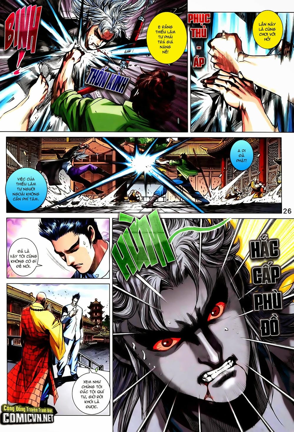 Truyện Tranh Tân Tác Long Hổ Môn trang 4