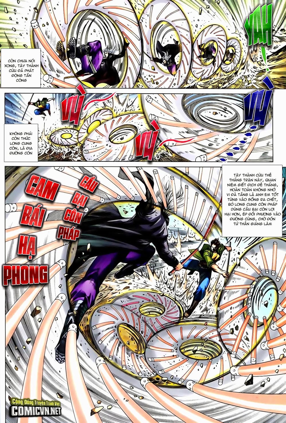 Truyện Tranh Tân Tác Long Hổ Môn trang 4