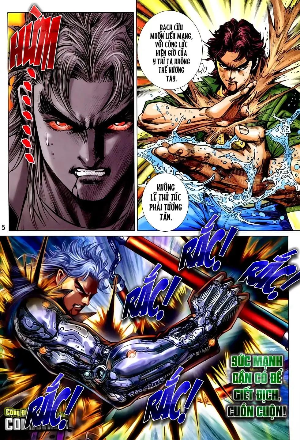 Truyện Tranh Tân Tác Long Hổ Môn trang 4