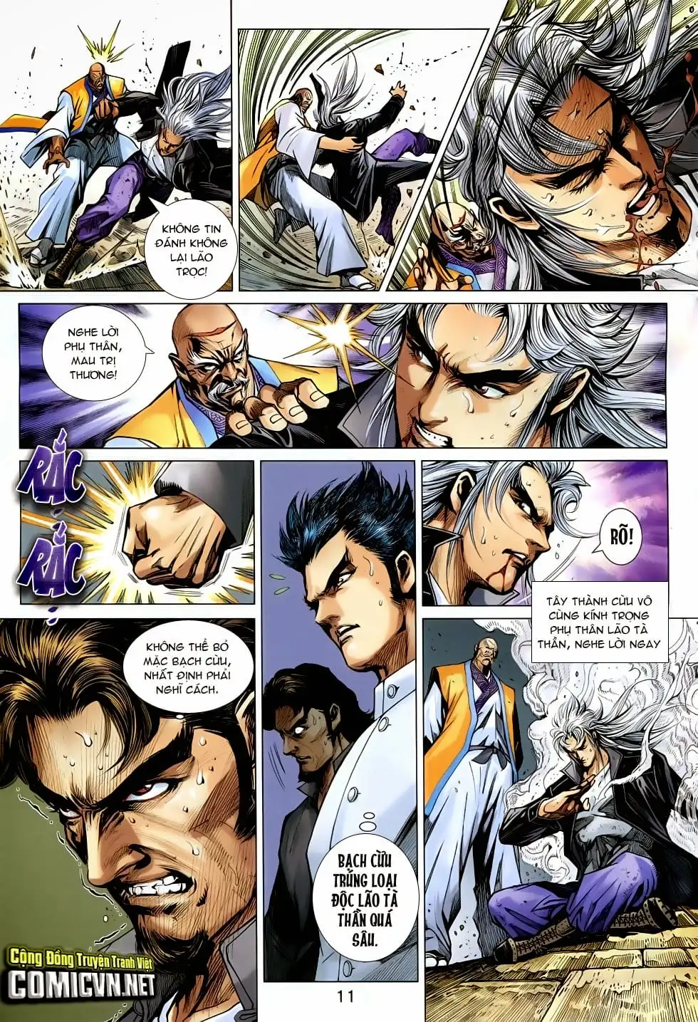 Truyện Tranh Tân Tác Long Hổ Môn trang 4