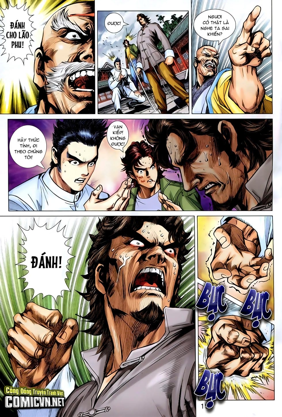 Truyện Tranh Tân Tác Long Hổ Môn trang 4