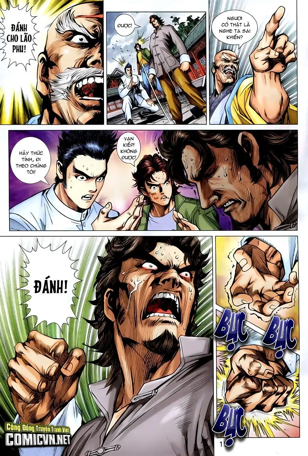 Truyện Tranh Tân Tác Long Hổ Môn trang 4