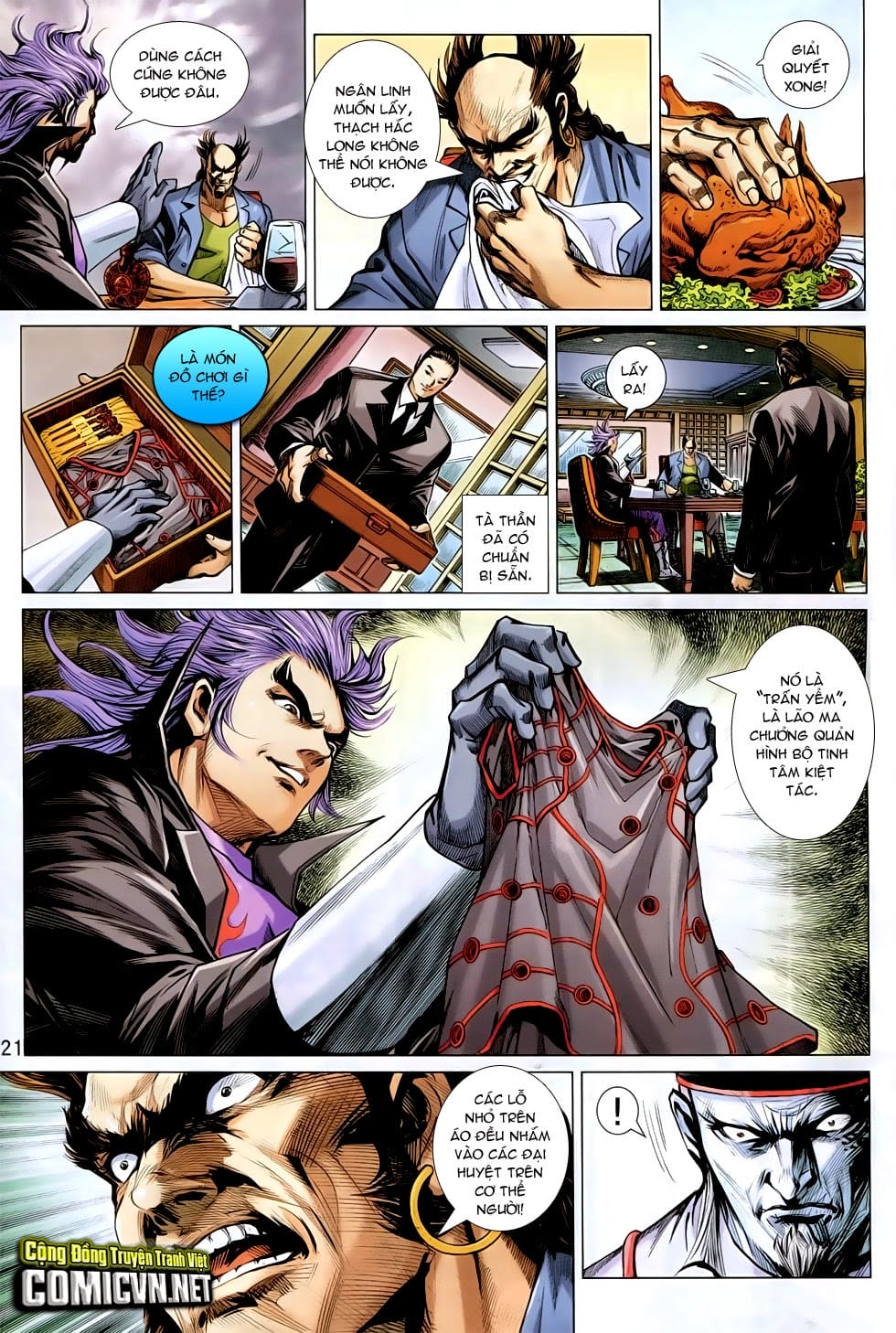 Truyện Tranh Tân Tác Long Hổ Môn trang 4