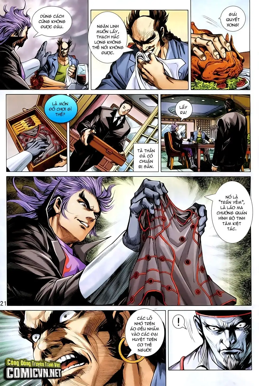 Truyện Tranh Tân Tác Long Hổ Môn trang 4