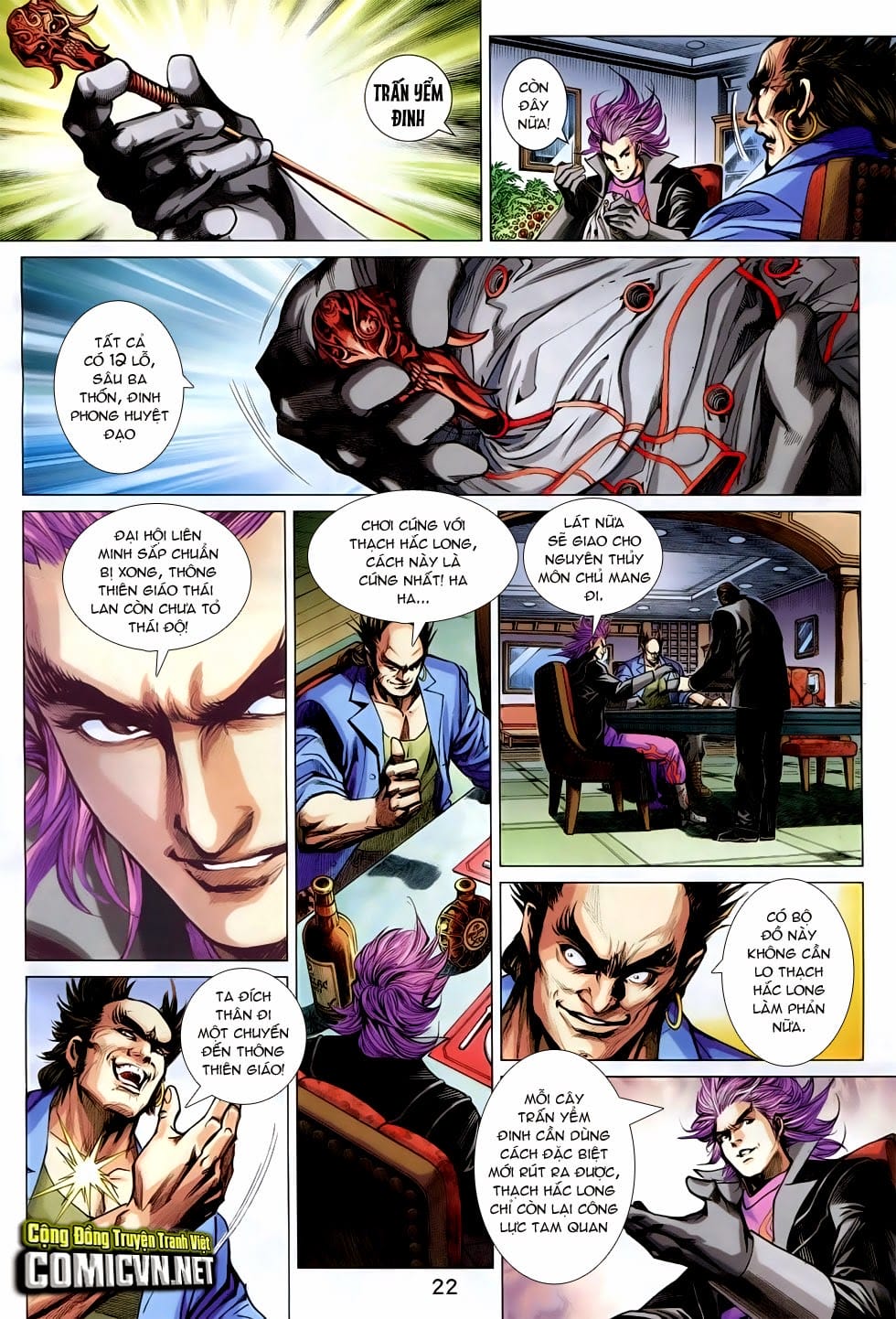 Truyện Tranh Tân Tác Long Hổ Môn trang 4