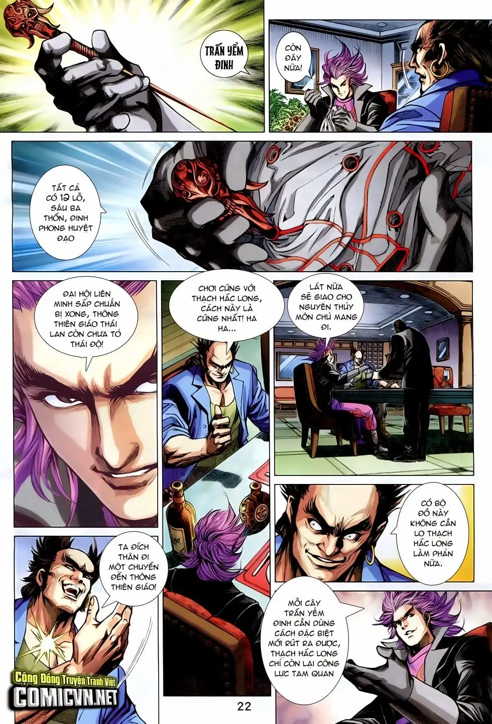 Truyện Tranh Tân Tác Long Hổ Môn trang 4