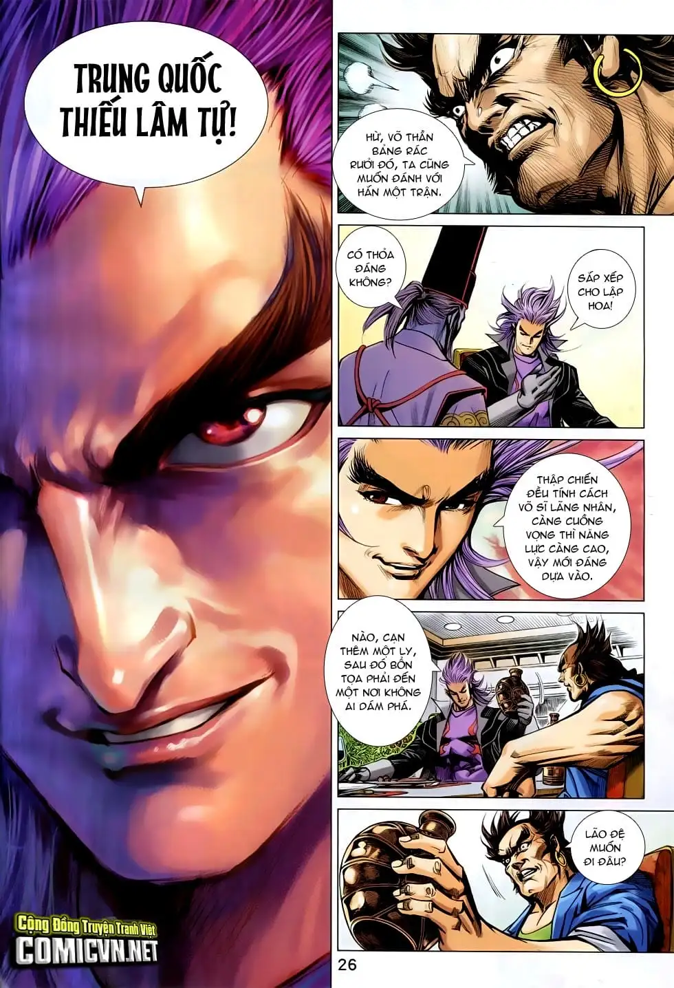 Truyện Tranh Tân Tác Long Hổ Môn trang 4