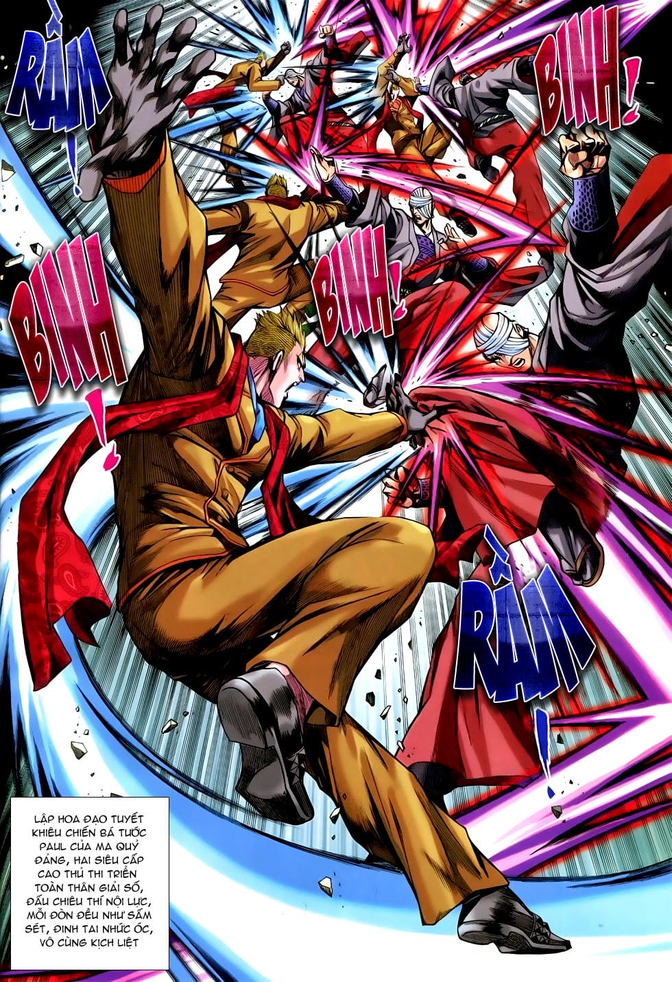 Truyện Tranh Tân Tác Long Hổ Môn trang 4