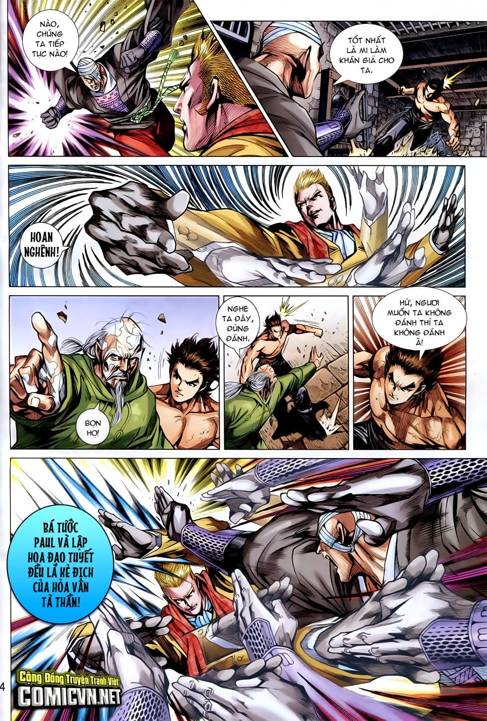 Truyện Tranh Tân Tác Long Hổ Môn trang 4