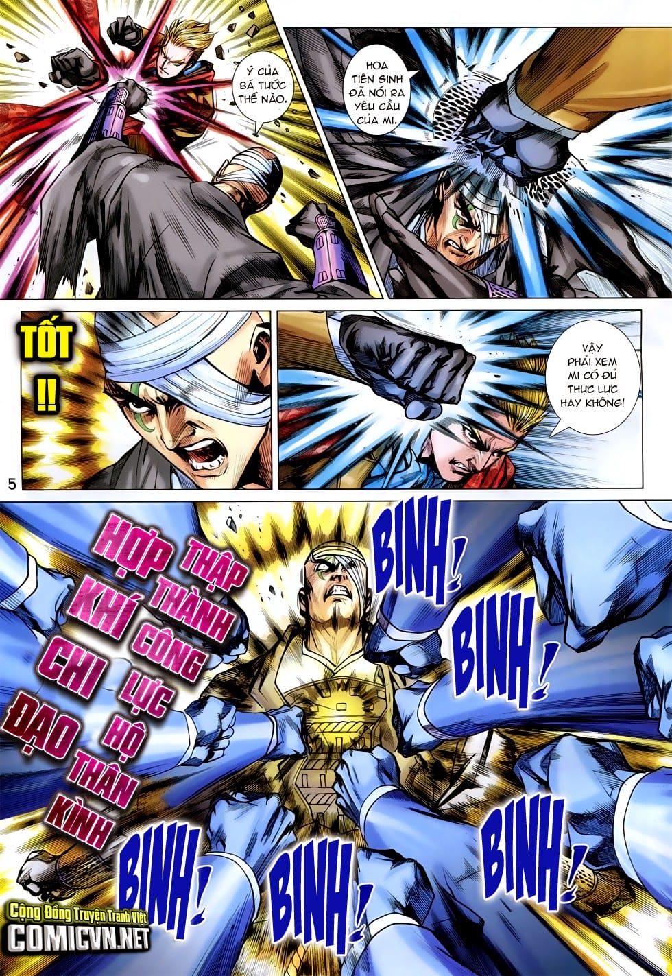 Truyện Tranh Tân Tác Long Hổ Môn trang 4