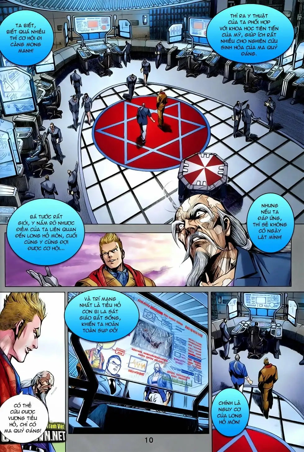 Truyện Tranh Tân Tác Long Hổ Môn trang 4