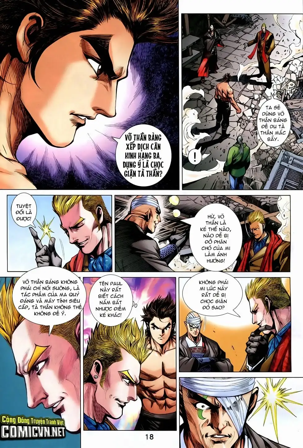 Truyện Tranh Tân Tác Long Hổ Môn trang 4