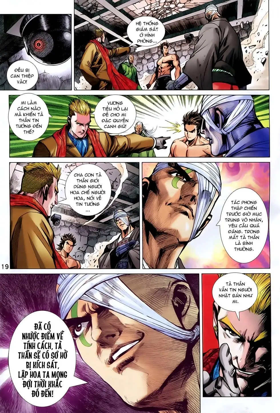 Truyện Tranh Tân Tác Long Hổ Môn trang 4