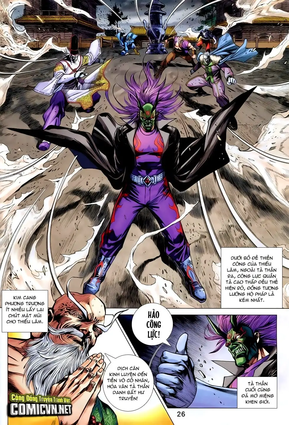 Truyện Tranh Tân Tác Long Hổ Môn trang 4