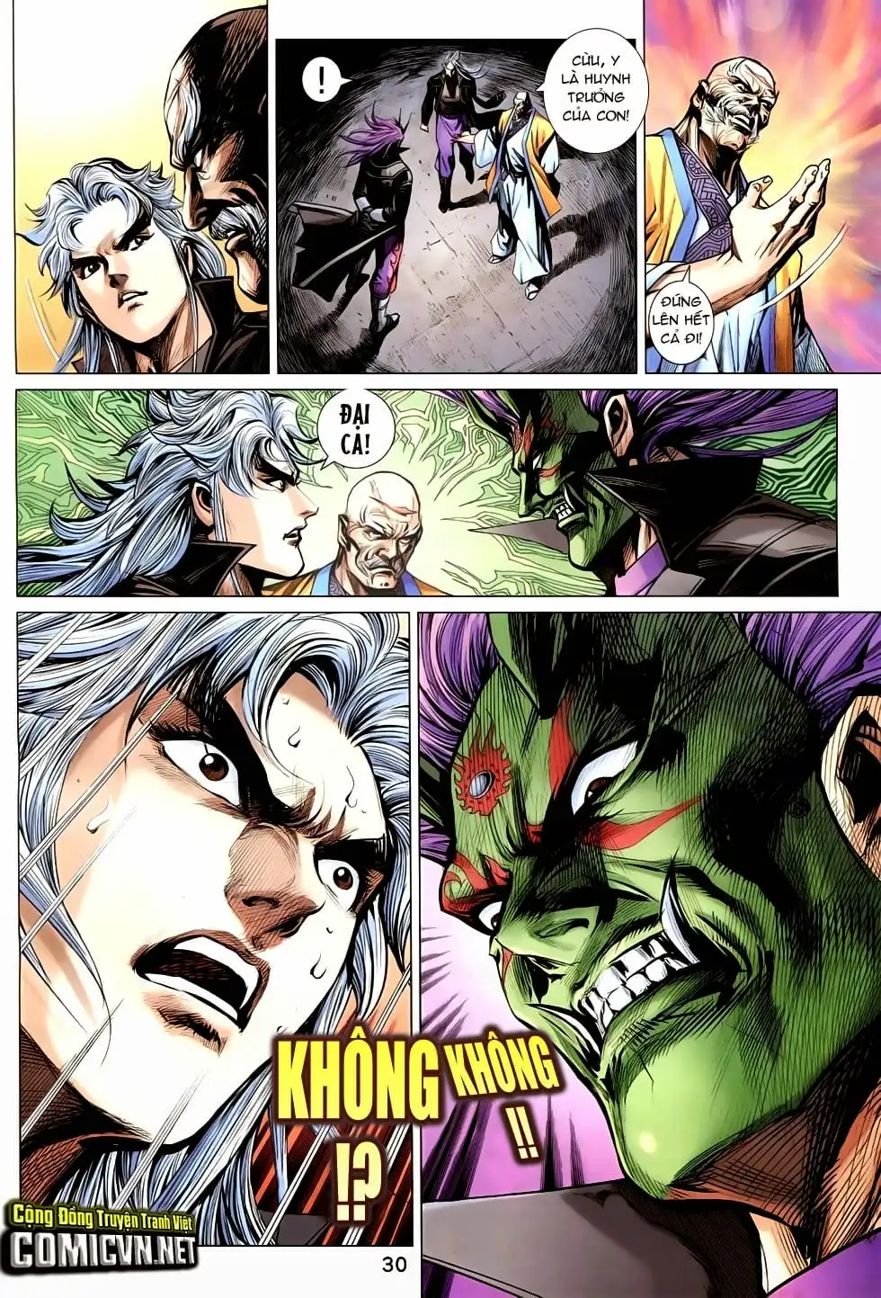 Truyện Tranh Tân Tác Long Hổ Môn trang 4