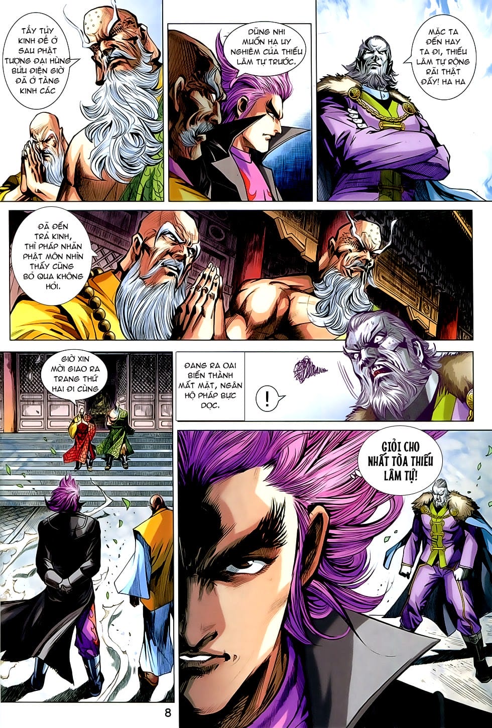 Truyện Tranh Tân Tác Long Hổ Môn trang 4