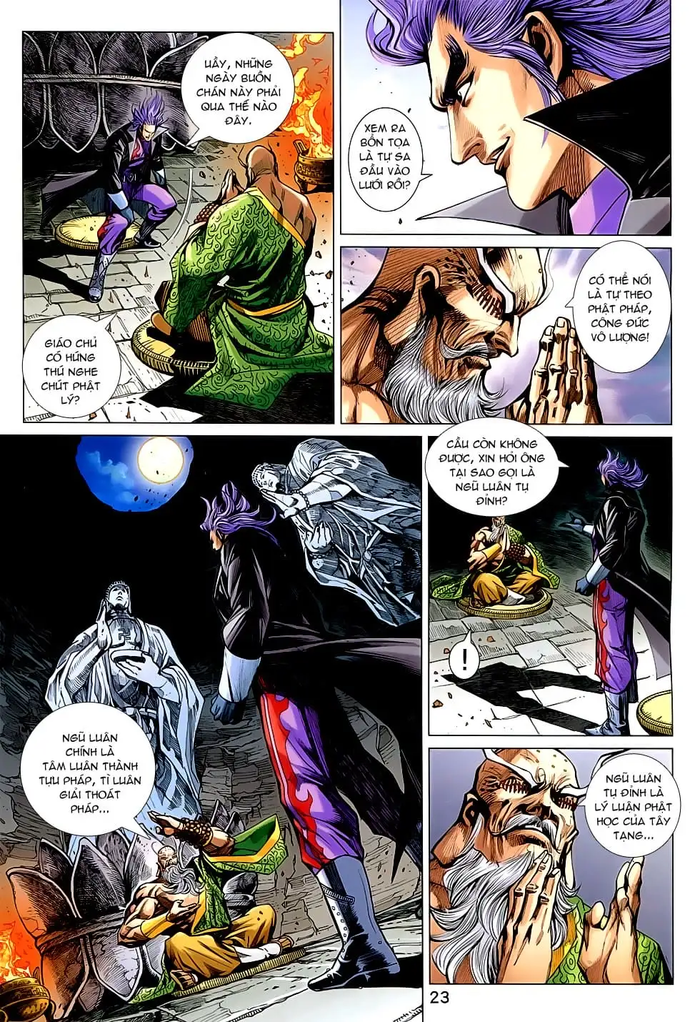 Truyện Tranh Tân Tác Long Hổ Môn trang 4