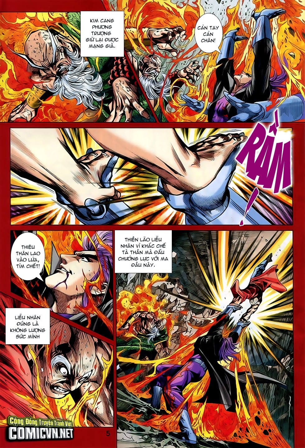 Truyện Tranh Tân Tác Long Hổ Môn trang 4