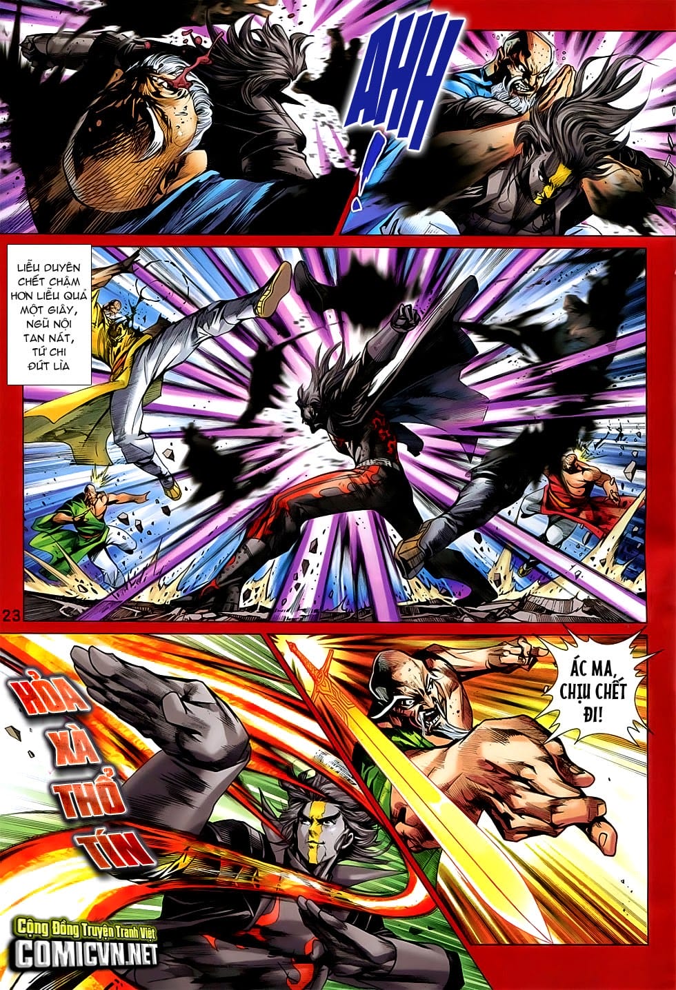 Truyện Tranh Tân Tác Long Hổ Môn trang 4