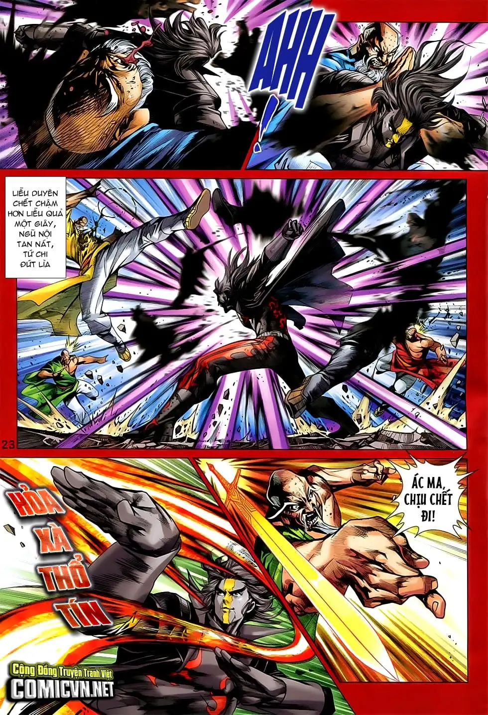 Truyện Tranh Tân Tác Long Hổ Môn trang 4