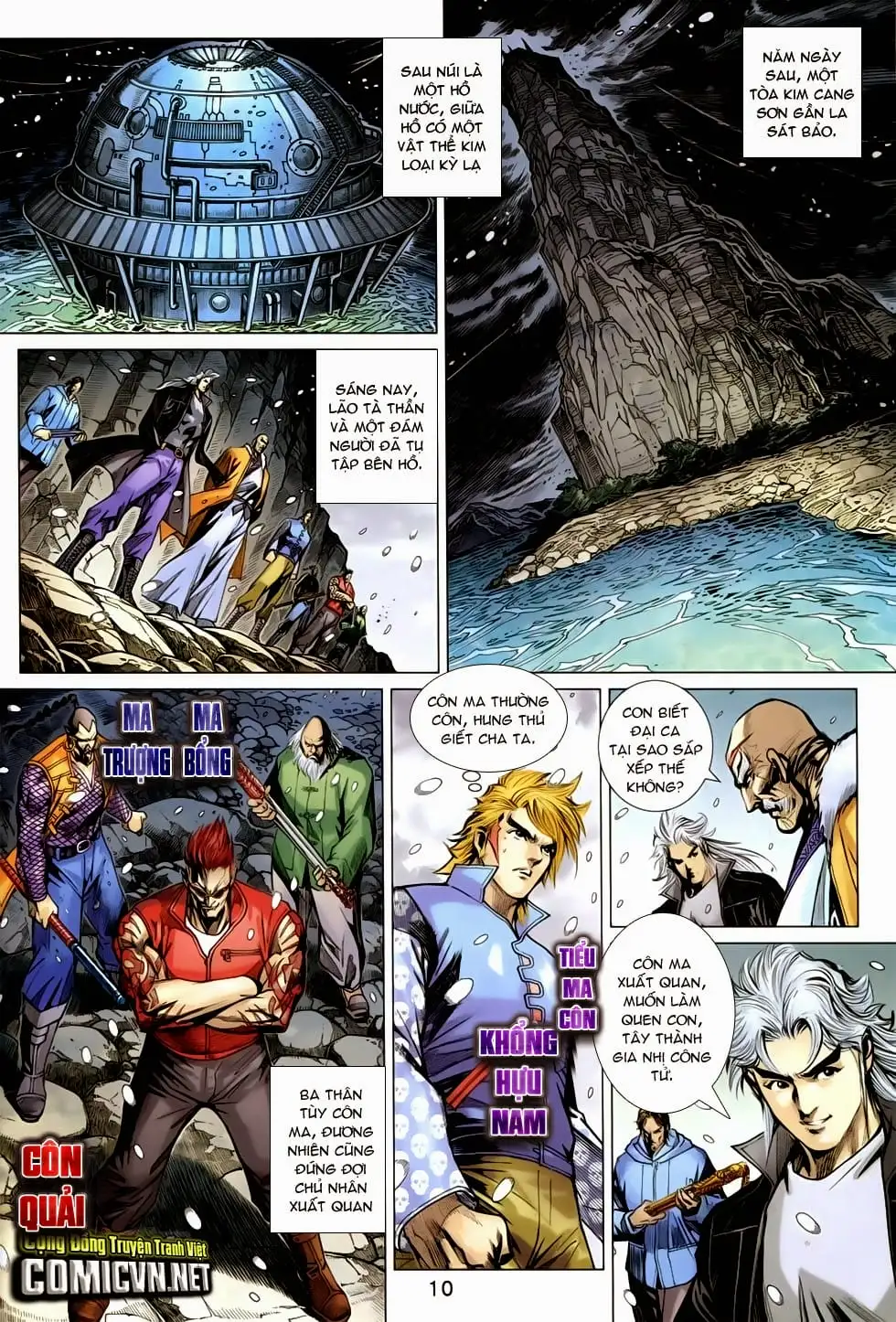 Truyện Tranh Tân Tác Long Hổ Môn trang 4