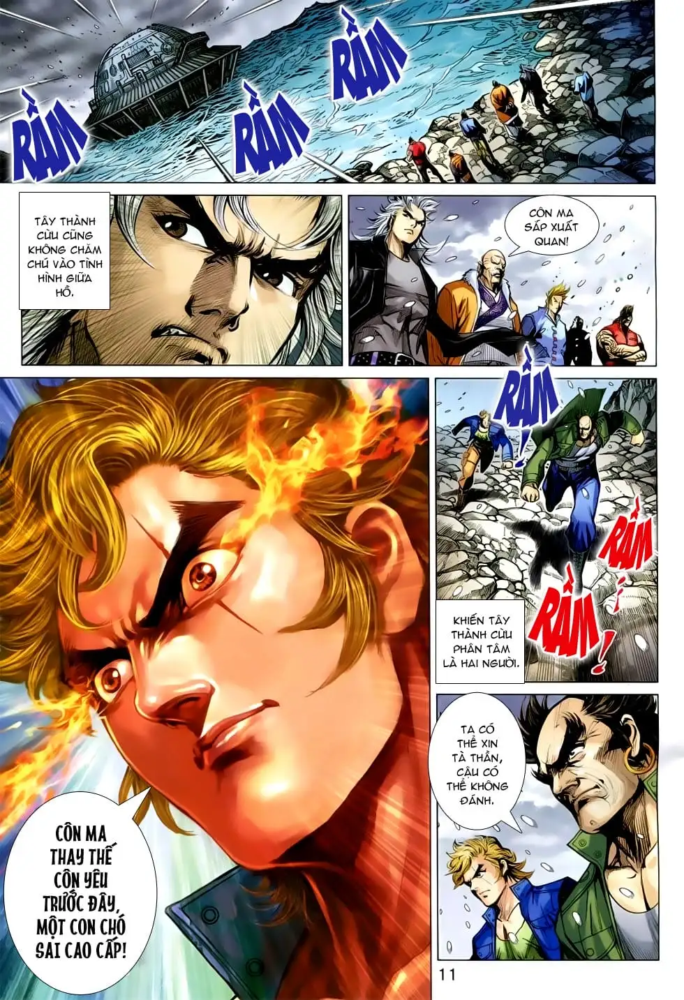 Truyện Tranh Tân Tác Long Hổ Môn trang 4