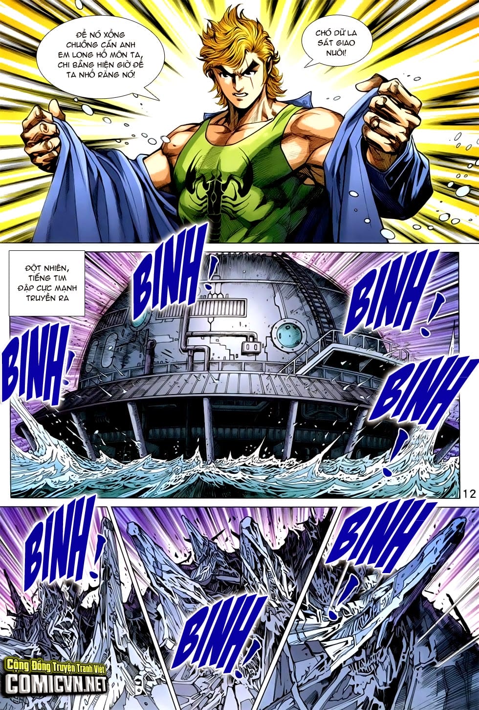 Truyện Tranh Tân Tác Long Hổ Môn trang 4