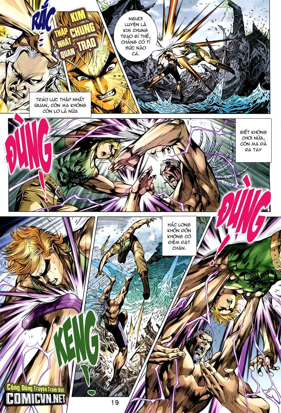 Truyện Tranh Tân Tác Long Hổ Môn trang 4