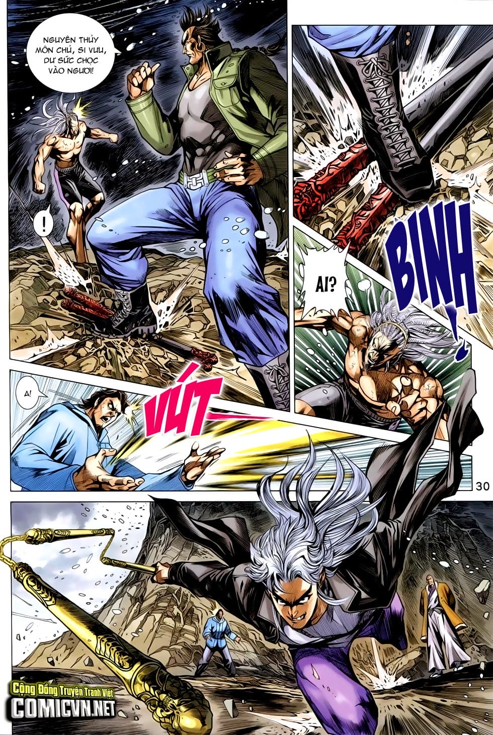 Truyện Tranh Tân Tác Long Hổ Môn trang 4