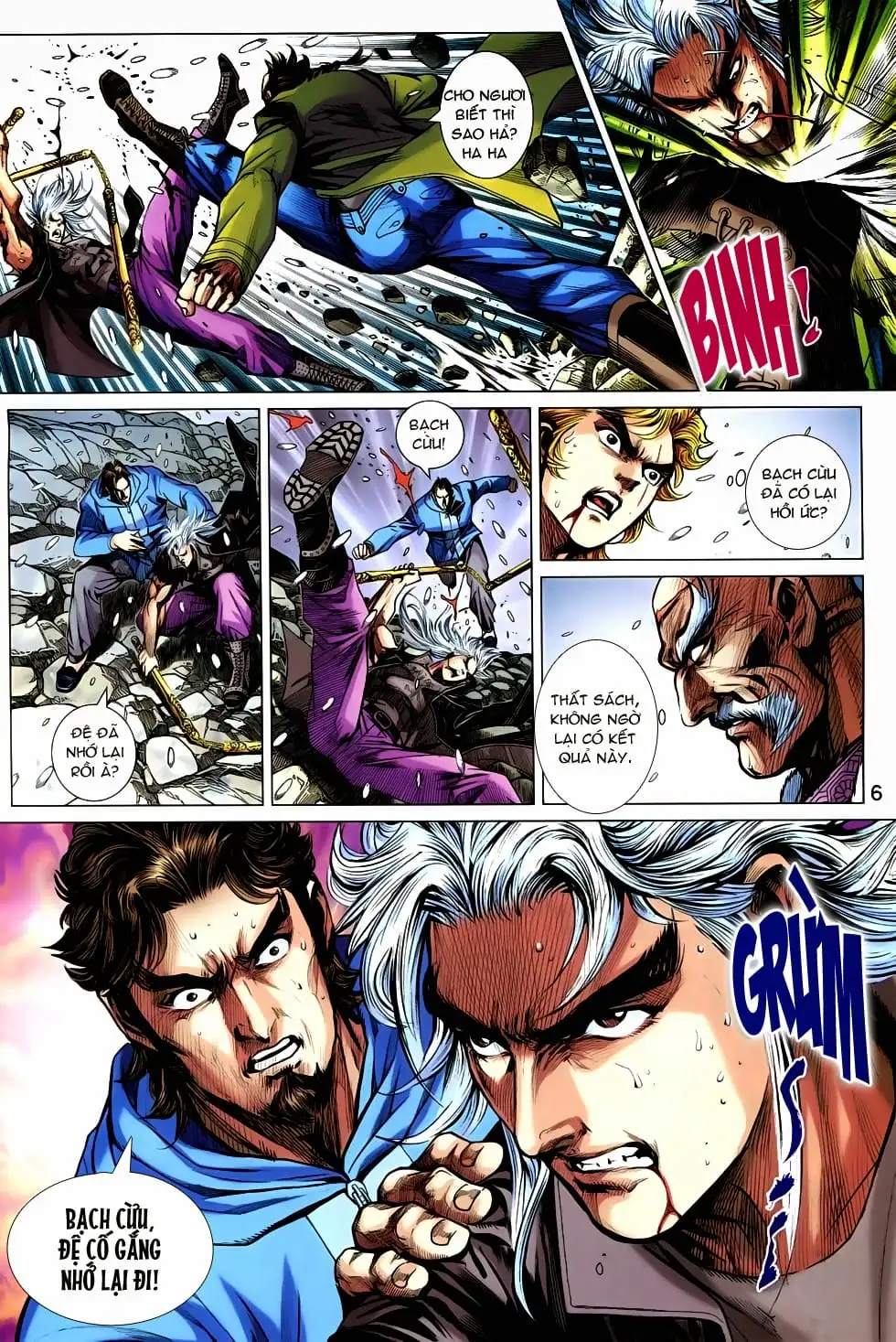 Truyện Tranh Tân Tác Long Hổ Môn trang 4