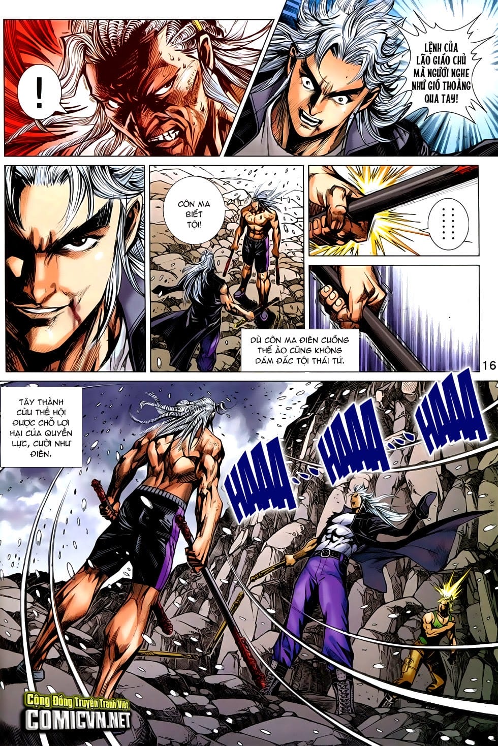 Truyện Tranh Tân Tác Long Hổ Môn trang 4