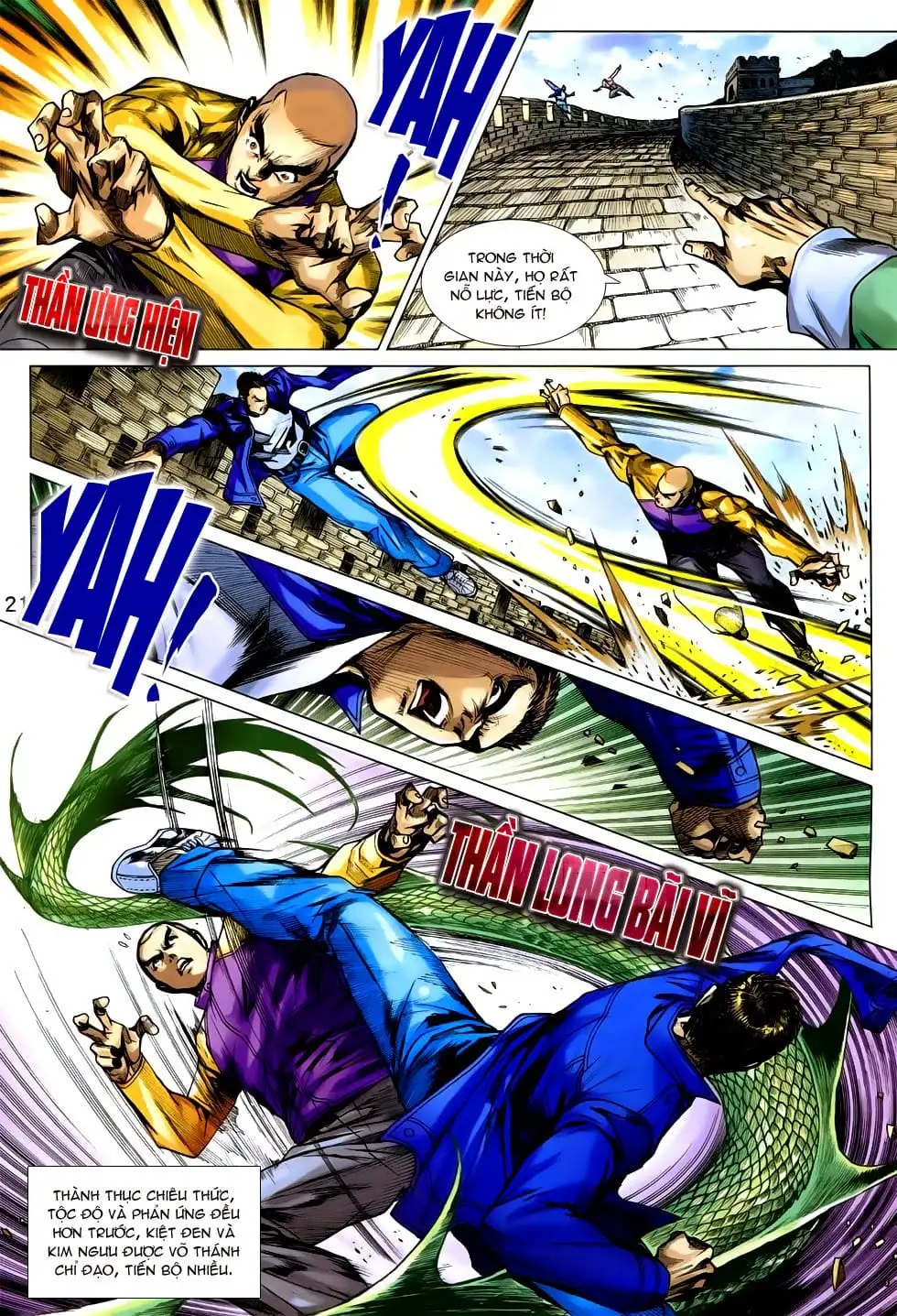 Truyện Tranh Tân Tác Long Hổ Môn trang 4