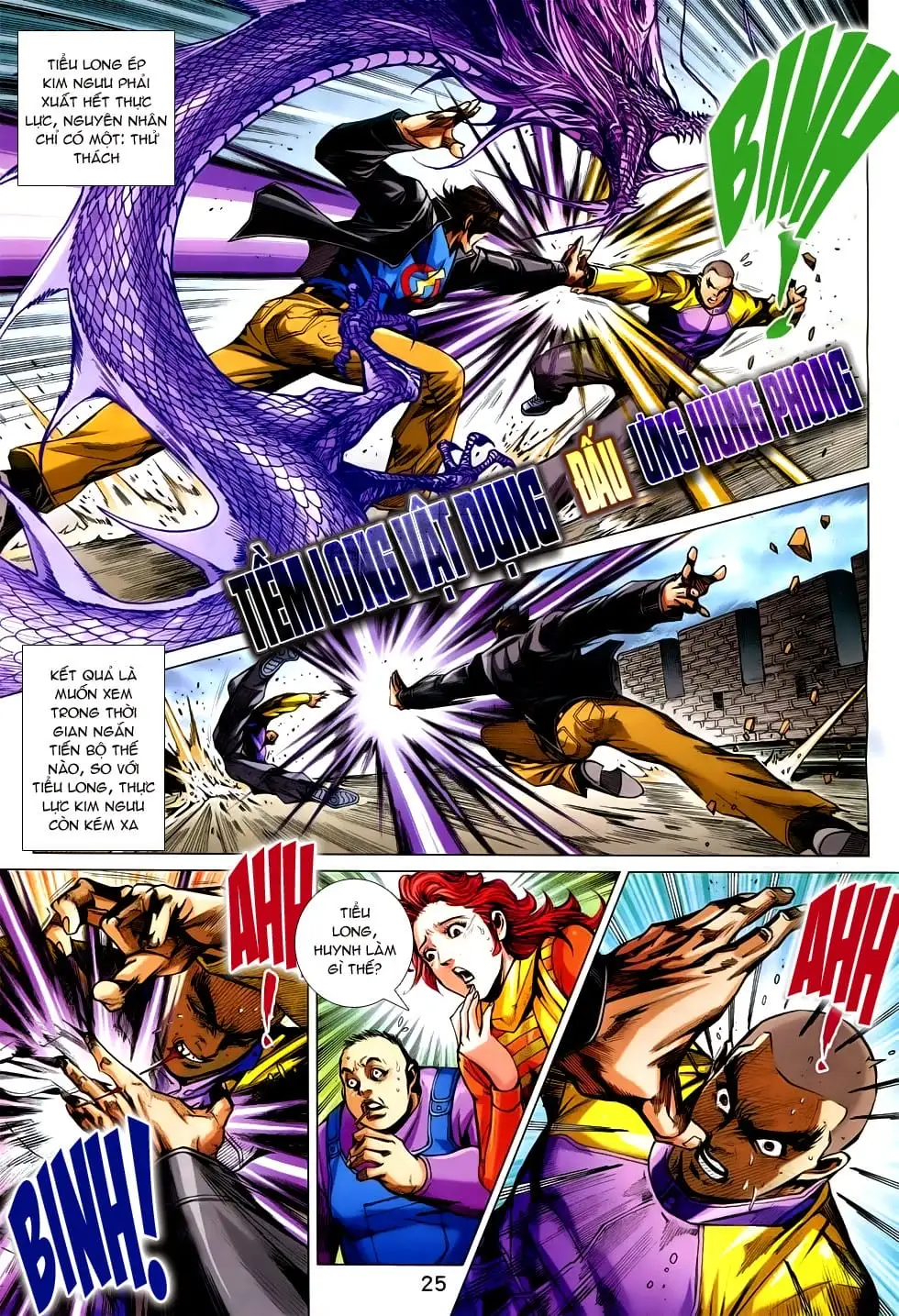 Truyện Tranh Tân Tác Long Hổ Môn trang 4