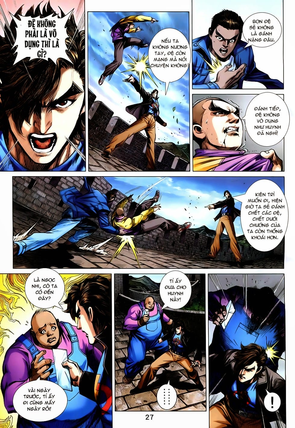 Truyện Tranh Tân Tác Long Hổ Môn trang 4