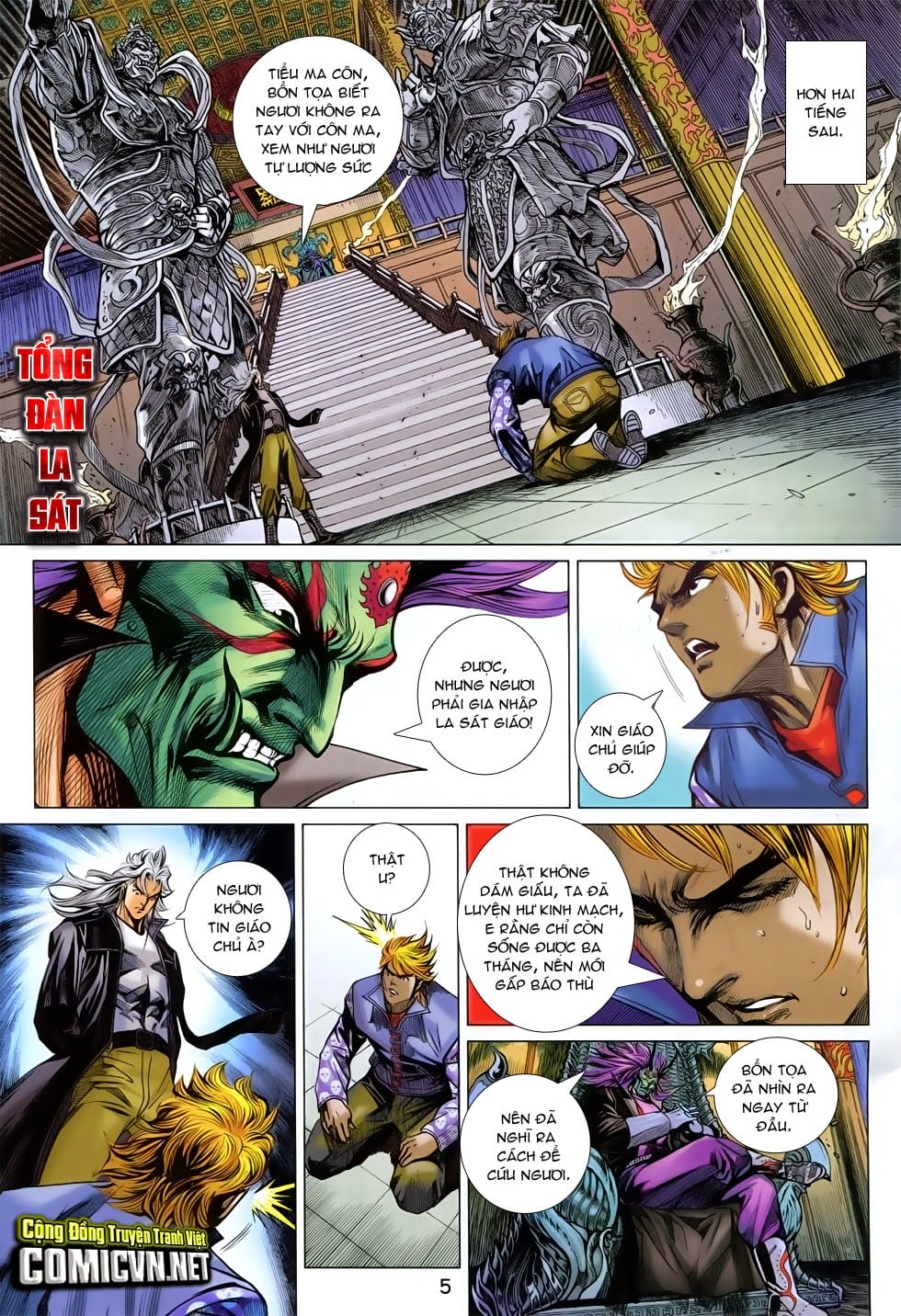 Truyện Tranh Tân Tác Long Hổ Môn trang 4