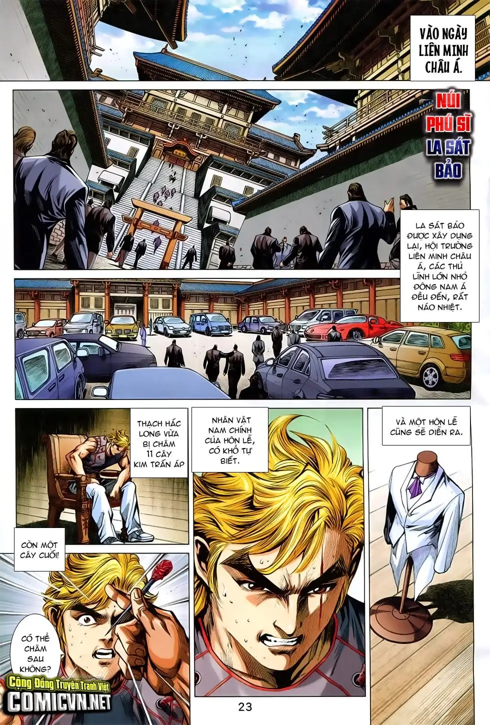 Truyện Tranh Tân Tác Long Hổ Môn trang 4