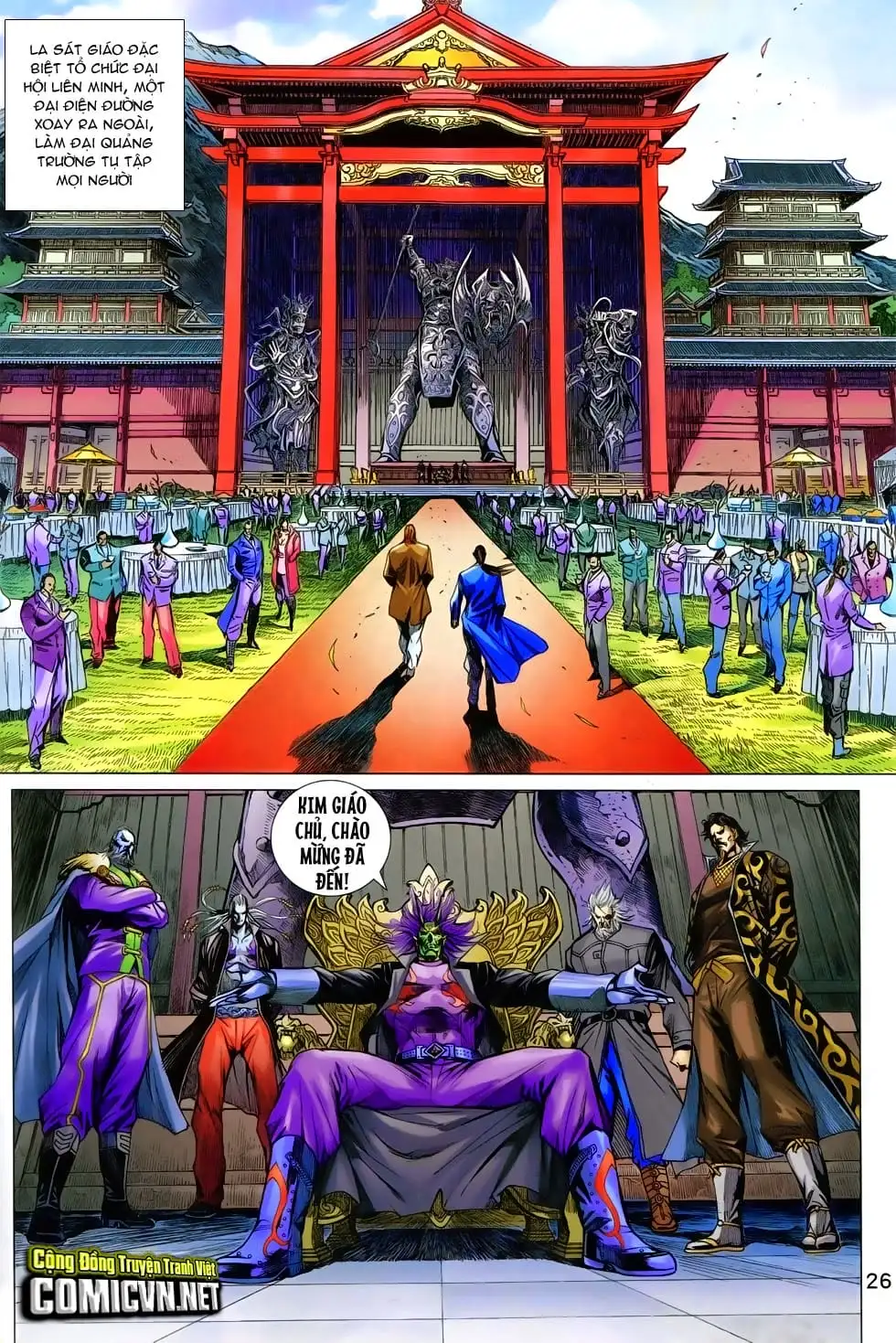 Truyện Tranh Tân Tác Long Hổ Môn trang 4