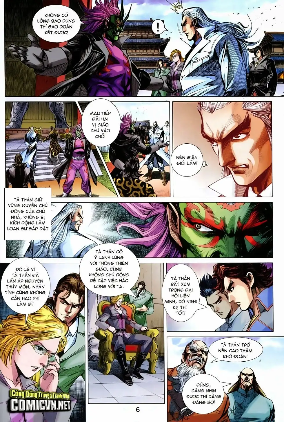 Truyện Tranh Tân Tác Long Hổ Môn trang 4