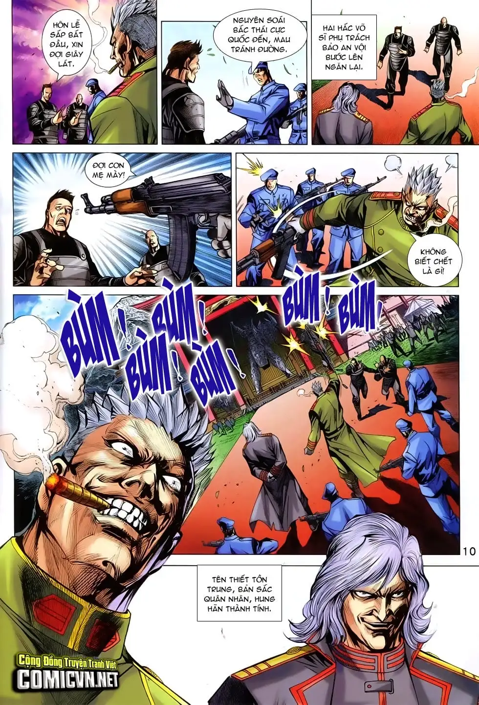 Truyện Tranh Tân Tác Long Hổ Môn trang 4