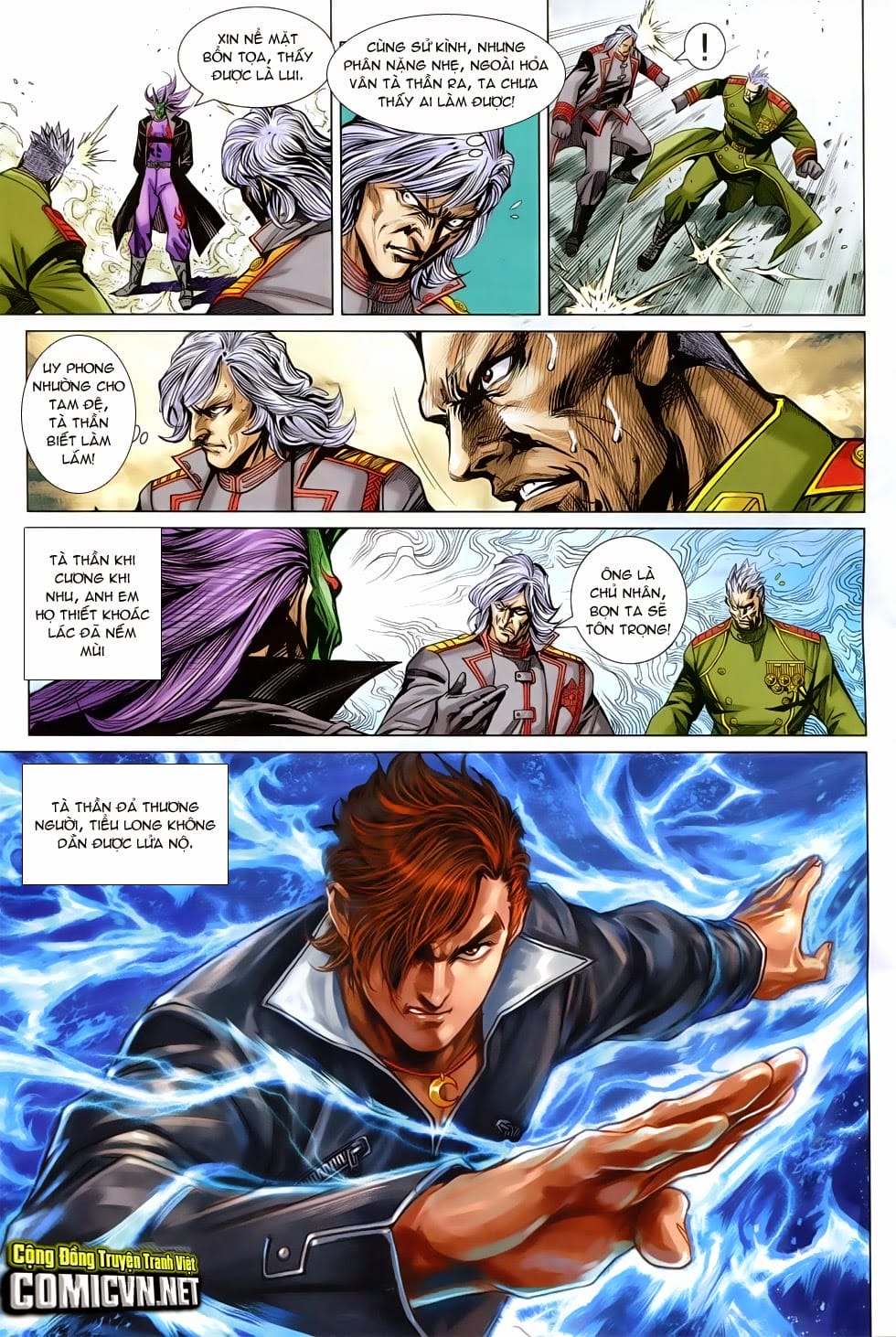 Truyện Tranh Tân Tác Long Hổ Môn trang 4