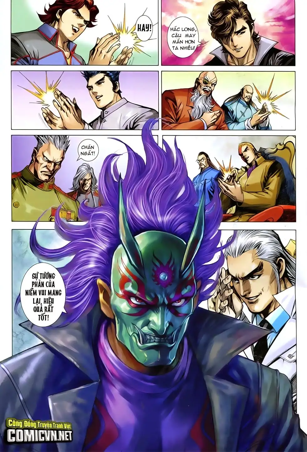 Truyện Tranh Tân Tác Long Hổ Môn trang 4