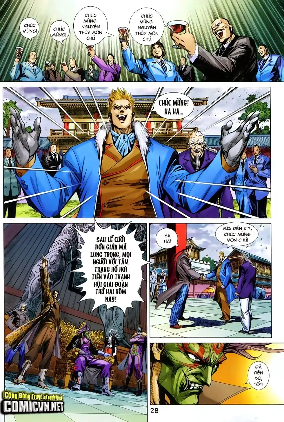 Truyện Tranh Tân Tác Long Hổ Môn trang 4
