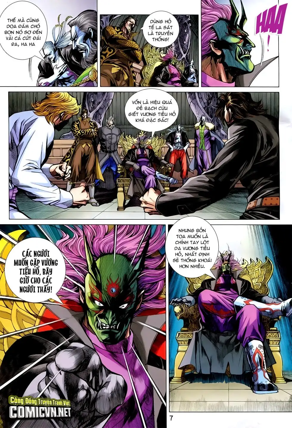 Truyện Tranh Tân Tác Long Hổ Môn trang 4